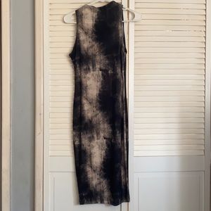 Midi abstract colored dress